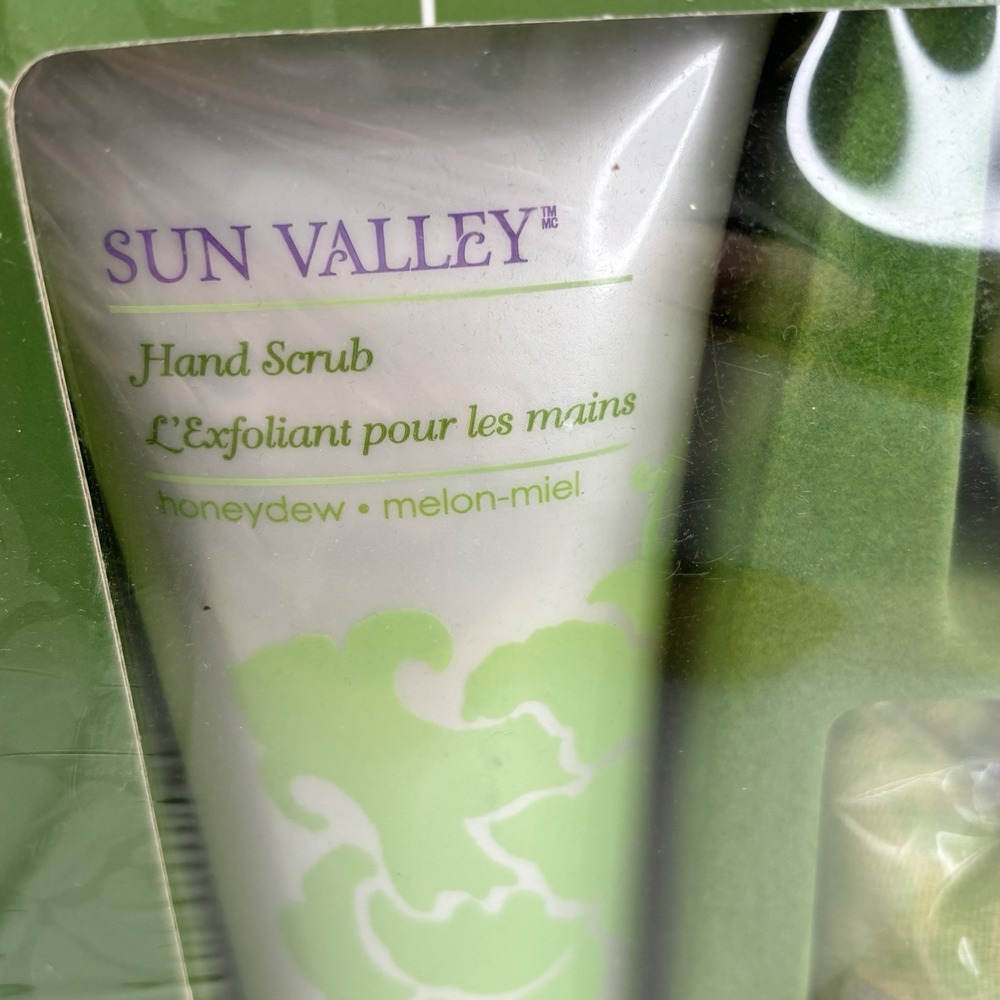 Melaleuca Hidden Garden Sun Valley Spa Gift Set Honeydew Melon-Miel Hand Cream - Picture 2 of 7